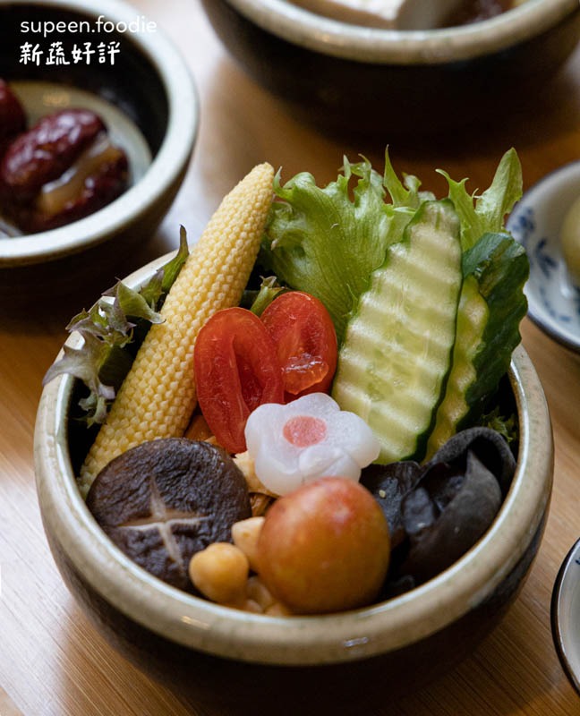 南投素食餐廳 - 樂川茶食 - 生菜