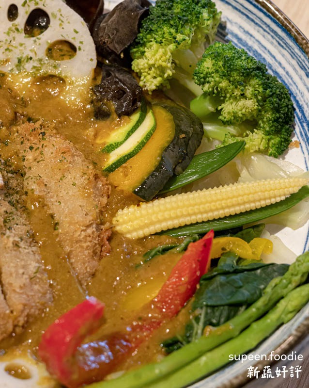 台中素食拉麵 - 好泉澄蔬食料理 - 日式咖哩