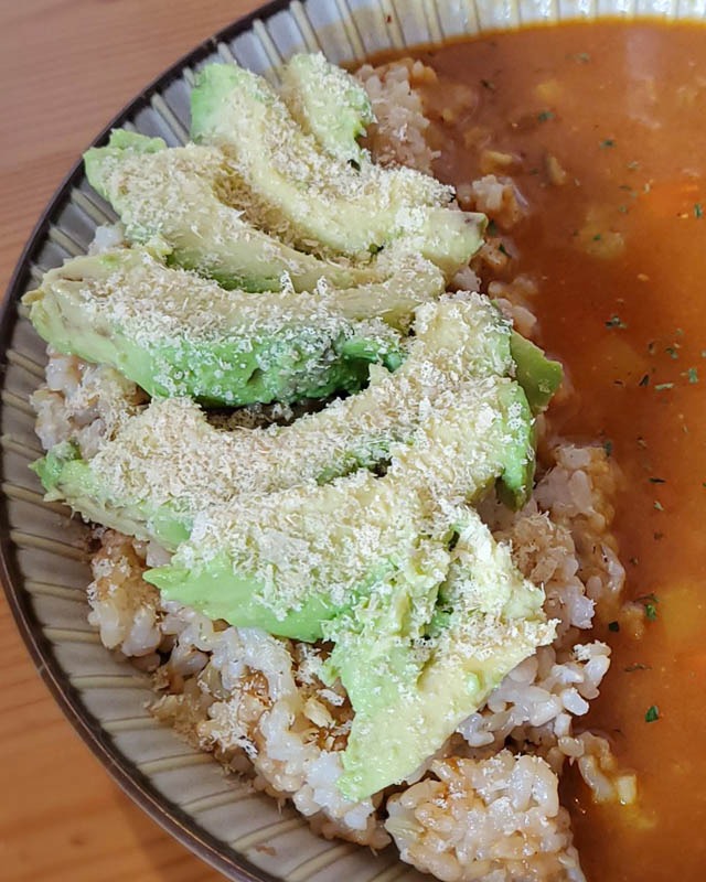 日本東京素食 - Marugoto Vegan Dining - 酪梨咖哩飯