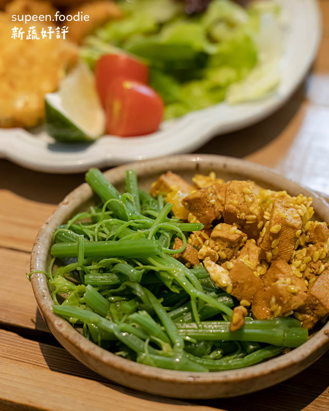 新竹早午餐 - 新竹素食餐廳 - 井家 附餐定食